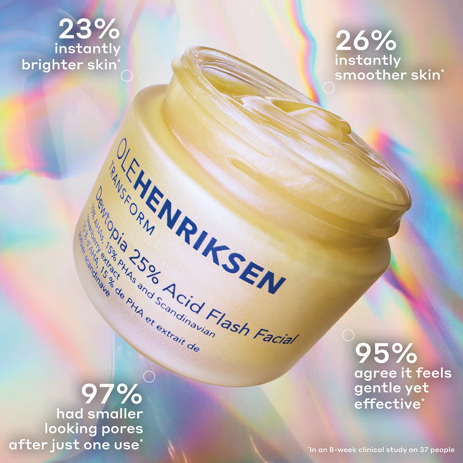 Dewtopia 25% Acid Flash Facial Mask - Image 3