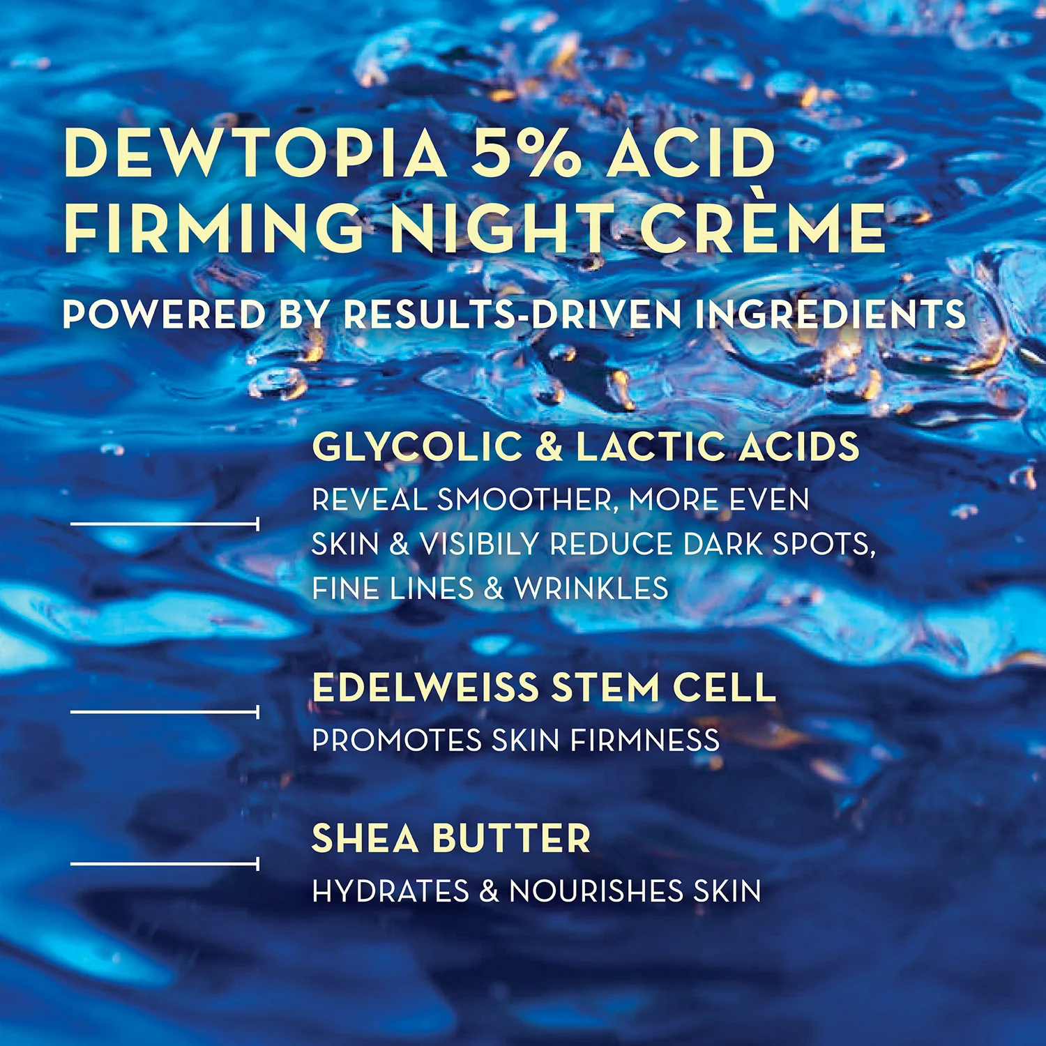 Dewtopia 5% Acid Firming Night Crème - Image 8