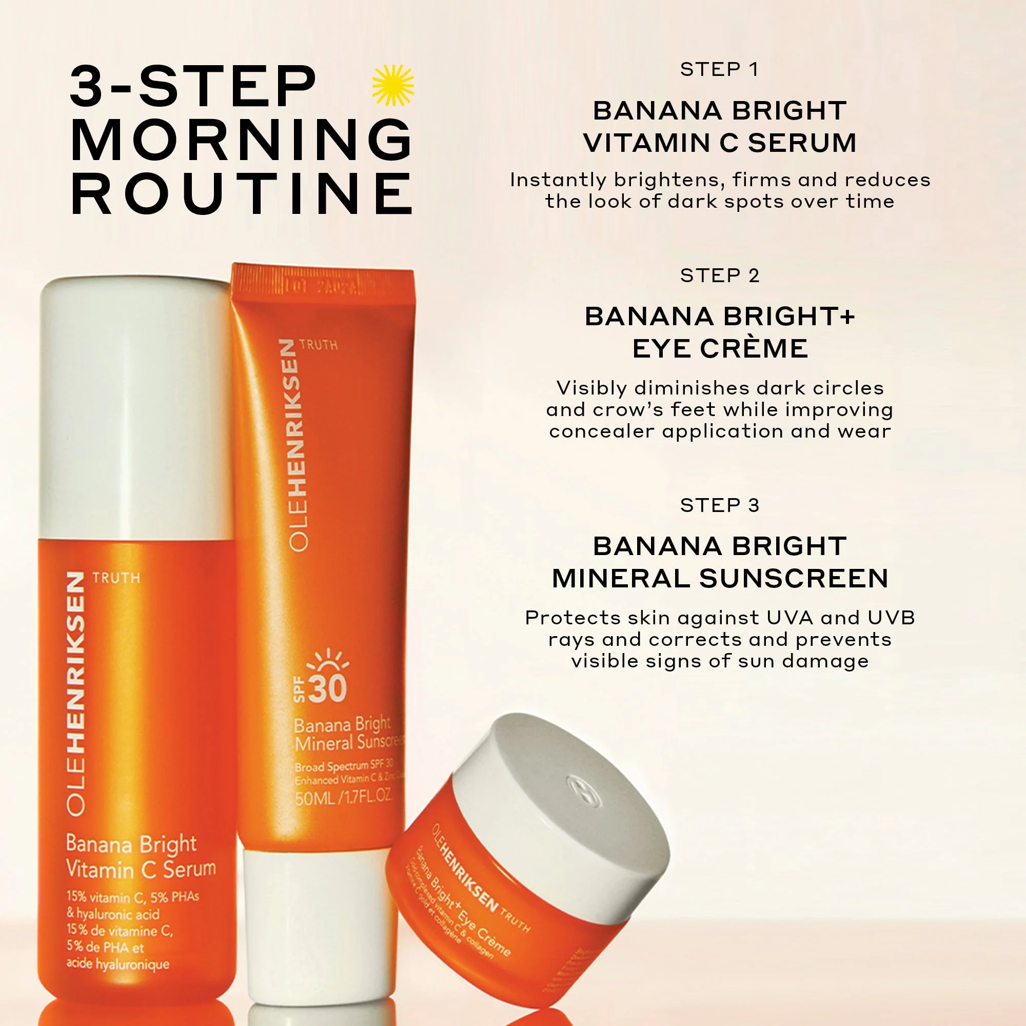 Morning Glow Bundle Daily Skincare Routine-EU - Image 3