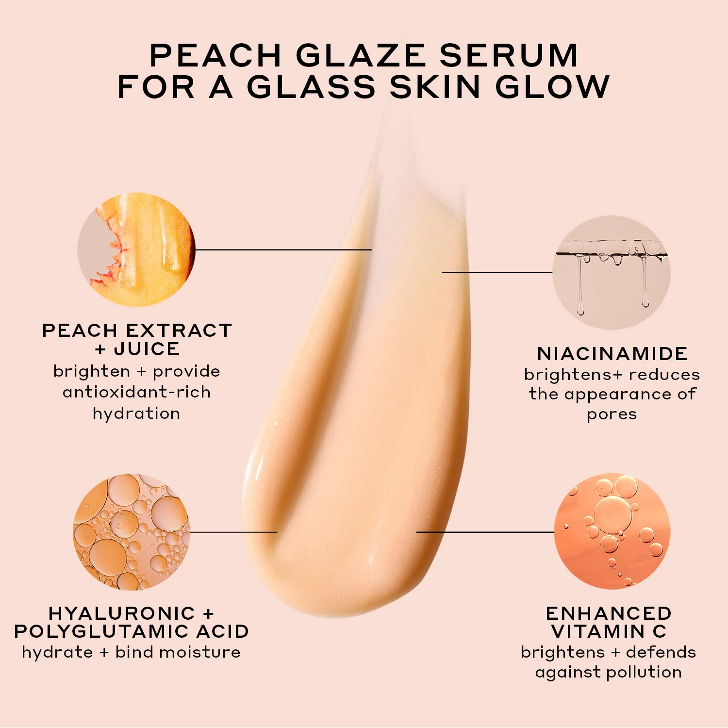 Peach Glaze Glow Niacinamide Serum with Vitamin C - Image 19