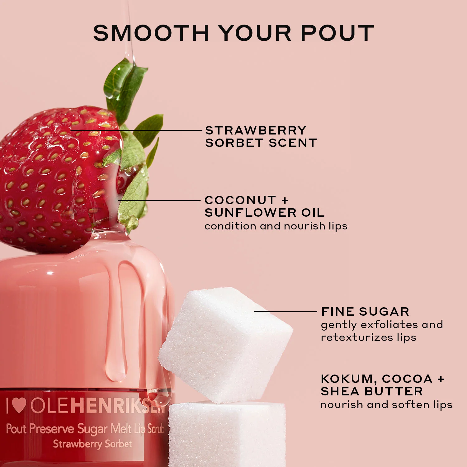 Pout Preserve Sugar Melt Lip Scrub - Image 6